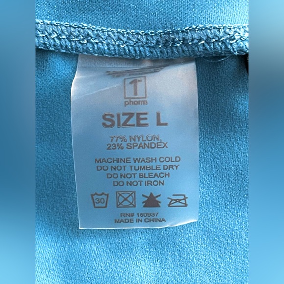 SOLD 1st Phorm Venture Leggings & Training Workout Tank Set | Steel Blue | M/L - Picture 6 of 10